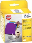 Avery - Eemaldatava liimiga ristk&uuml;likukujulised paberetiketid - valge - 19 x 51 mm 500 etiketti (1 rull x 500) (AS0722550)