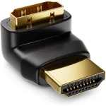 Techly HDMI-adapter M / F nurga all L IADAP HDMI-L, HDMI, HDMI, must