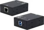V&otilde;rgumeediumimuundur Exsys USB 3.2 Gen 1 B 1 Gigabit Ethernetile EX-13021HMV DIN-liistu kinnituskomplektiga