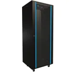Eraldiseisev rack Extralink Rackmount kapp 32U 600x600 Must