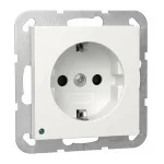 Seina/lae SCHUKO LED valgusti Gira mudel 417003 integreeritud Schuko pesaga
