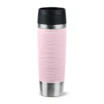 EMSA Travel Mug Waves Grande 500 ml roosa, roostevaba teras