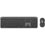 Logitech Signature &otilde;huke Combo MK950 - klaviatuuri-hiirekomplekt - 100% - t&auml;issuuruses - juhtmevaba - Bluetooth 5.1 LE - QWERTY - hispaania - grafiit (920-012486)