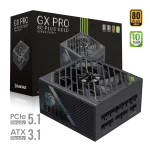 Gamemax toiteplokk, 80 PLUS, Gold | GX PRO 1050G | 1050 W | T&auml;ielikult modulaarne
