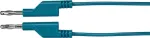 Test lead Voltcraft MS5/BL 4 mm banana plug, 5.00 m, blue