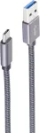 USB-kaabel ShiverPeaks BS13-38020 1m USB A USB C hall