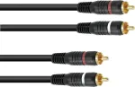 Audio cinch (RCA) kaabel Omnitronic 2x2, 10 m, mudel 30209380
