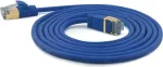 Wantec Extra-thin Cat.7 toorkaabel SSTP patch-kaabel - 0,2 m -Cat.7 toorkaabel - S/FTP (S-STP) - RJ-45 - RJ-45 - Blue (7128)
