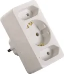 Pikendusjuhe AS Schwabe 49111 &mdash; 4 pistikupesa, valge