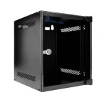 EXTRALINK LITE 6U 10 280X310 SEINALE KINNITATAV RACK-KAPP MUST