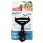 ZOLUX Nomad koera turvav&ouml;&ouml; klamber - must, reguleeritav 45-75 cm, universaalne auto turvakinnitus koertele