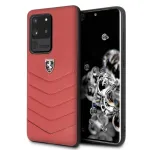 Ferrari Hardcase FEHQUHCS69RE Samsung Galaxy S20 Ultra G988 jaoks, Red Heritage