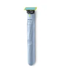 Fooliumpardel Philips Norelco OneBlade QP1324/20 &mdash; juhtmevaba sinine fooliumpardel, 30 min t&ouml;&ouml;aeg, USB laadimine, pestav, kontuure j&auml;rgiv