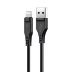 ACEFAST MFI sertifitseeritud USB-A&ndash;Lightning kaabel 1,2 m 2,4 A must (C3-02)