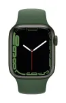 Apple Watch Series 7 GPS, 41mm Green Aluminium Case with Sport Band - Regular Clover