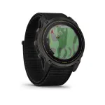 Garmin Enduro 3 GPS nutikell, 51 mm, Sapphire Solar, Carbon Gray DLC titaan, must UltraFit nailonrihm