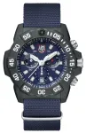 Luminox Navy SEAL Chronograph 3580 Series Men's Watch XS.3583 45mm Carbonox Black Rubber