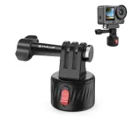 PULUZ Magnetic Quick Release Mount with 1/4 inch Thread for GoPro Hero 11 10 9 8 7 6 5 4 / SJCAM / Xiaomi / DJI - PU708B