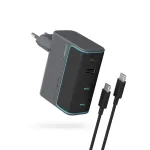 CUKTECH CUKAD1003EUG GaN 100W 2x USB-C 1x USB-A laadija USB-C kaabliga - Hall