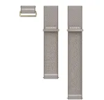 Garmin Nylon Quick Release 24mm ComfortFit Watch Strap French Gray 010-13907-05