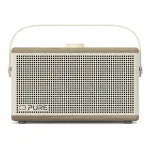 Pure Classic Aura kaasaskantav Bluetooth-k&otilde;lar taustvalgustusega, valge/tamm