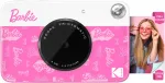 KODAK Printomatic Barbie Edition Instant Digital Camera 5MP + 5 Sheets ZINK Photo Paper Pink