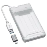 GrauGeari v&auml;lise k&otilde;vaketta korpus 2.5HDD/SSD USB 3.2 Alu - kettakorpus - 2,5