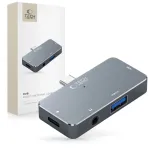 TECH-PROTECT V6-HUB Adapter 4in1 Grey