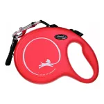 Flexi New Classic L rullrihm koerale, 8 m lint, kuni 50 kg, punane