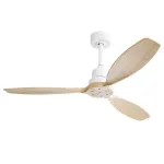 Extralink Nature Pure 52 Smart WiFi Ceiling Fan, 132 cm, Wooden Blades, App Control