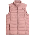 4F Naiste tepitud vest hele roosa H4Z21 KUDP001 56S Suurus S
