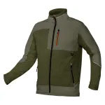 NEO TOOLS Softshell dressipluus OUTDOOR, roheline, suurus L