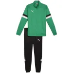 PUMA meeste Team Rise t&auml;is-t&otilde;mblukuga dressikomplekt Forest Night/Puma Black suurus L
