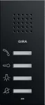 Gira Audio sisejaam 1250005 pealepandav System 55 must