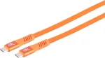 S CONN MAXIMUM CONNECTIVITY USB-C laadimiskaabel, 3.2, 240W, oranž, 3m (14-77047)