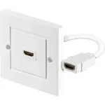 Wentronic Goobay HDMI&trade; seinaplaat - 1 x HDMI&trade; A-pistikupesa > 1 x HDMI&trade; A-pistikupesa (51722)