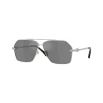 Versace VE2284-10006G meeste p&auml;ikeseprillid, must raam, hallid l&auml;&auml;tsed, 63mm