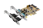 EXSYS EX-45034 PCIe 4-pordiline jadaliidese RS-232/422/485 kaart (FTDI)