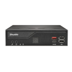 Shuttle DH810 XPC Slim barebone miniarvuti, LGA1851, 8 GB DDR5 RAM
