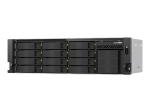 QNAP TS-h1655XeU-RP-8G 16 sahtliga madala s&uuml;gavusega rack-NAS, 8 GB RAM, 2x 10GbE, kordustoiteplokk