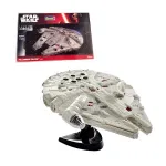 Revell 03600 Star Wars Millennium Falcon (Han Solo) 1:241 m&otilde;&otilde;tkavas kokkupanemata/v&auml;rvimata plastikmudelikomplekt ilma liimi, v&auml;rvi ja pintsliga