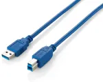 Equip USB 3.0 Type A -> Type B kaabel, 1,8 m, sinine