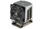 Supermicro SNK-P0080AP4 arvutijahutuss&uuml;steem Protsessori &otilde;hkjahuti 9.2 cm Must, roostevaba teras