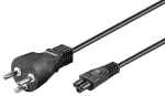 Microconnect PE120805 toitekaabel Must 0,5 m Toitepistik t&uuml;&uuml;p K C5 pistikupesa