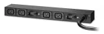 APC AP6032A toitejaotusseade (PDU) 4 vahelduvvoolu pistikupesa 0U/1U must