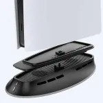 Jahutusalus SUBSONIC SA5656 PS5-le ja PS5 &otilde;huke-ile LED-tulede, mitme ventilaatoriga jahutuse ja USB-toitega