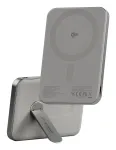 Akupank PanzerGlass empower by empower Bank w. Spin Stand 5000mAh titaan