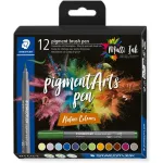 Brush Pen Staedtler Pigment Arts Nature Colors 12 tk