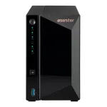 Asustor DRIVESTOR 2 Pro Gen2 AS3302T v2 NAS Realtek RTD1619B 2 GB DDR4 ADM Must
