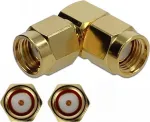 Juhtme&uuml;hendus DeLOCK 89949 RP-SMA Kuldne